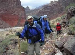 Hiking form the Colorado River